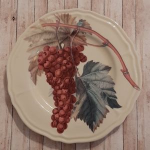 Certified International Dinner Plate Red Grape